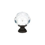 Emtek 86012US19 black cabinet knob