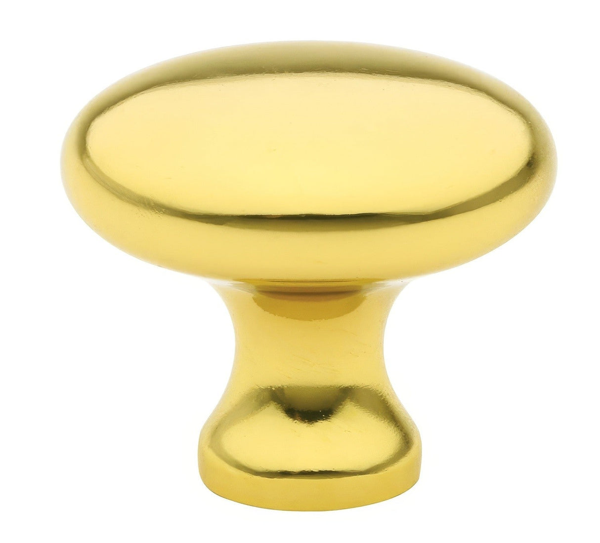 Emtek 86013US3 polished brass cabinet knob