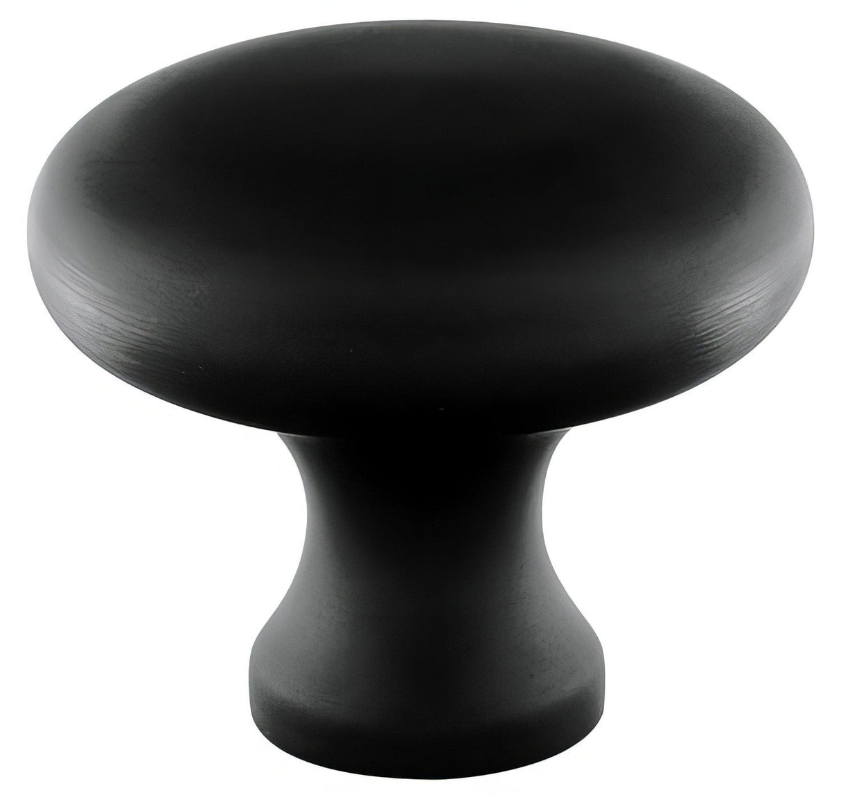 Emtek 86014US19 flat black cabinet knob