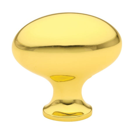 Emtek 86015US3 polished brass cabinet knob