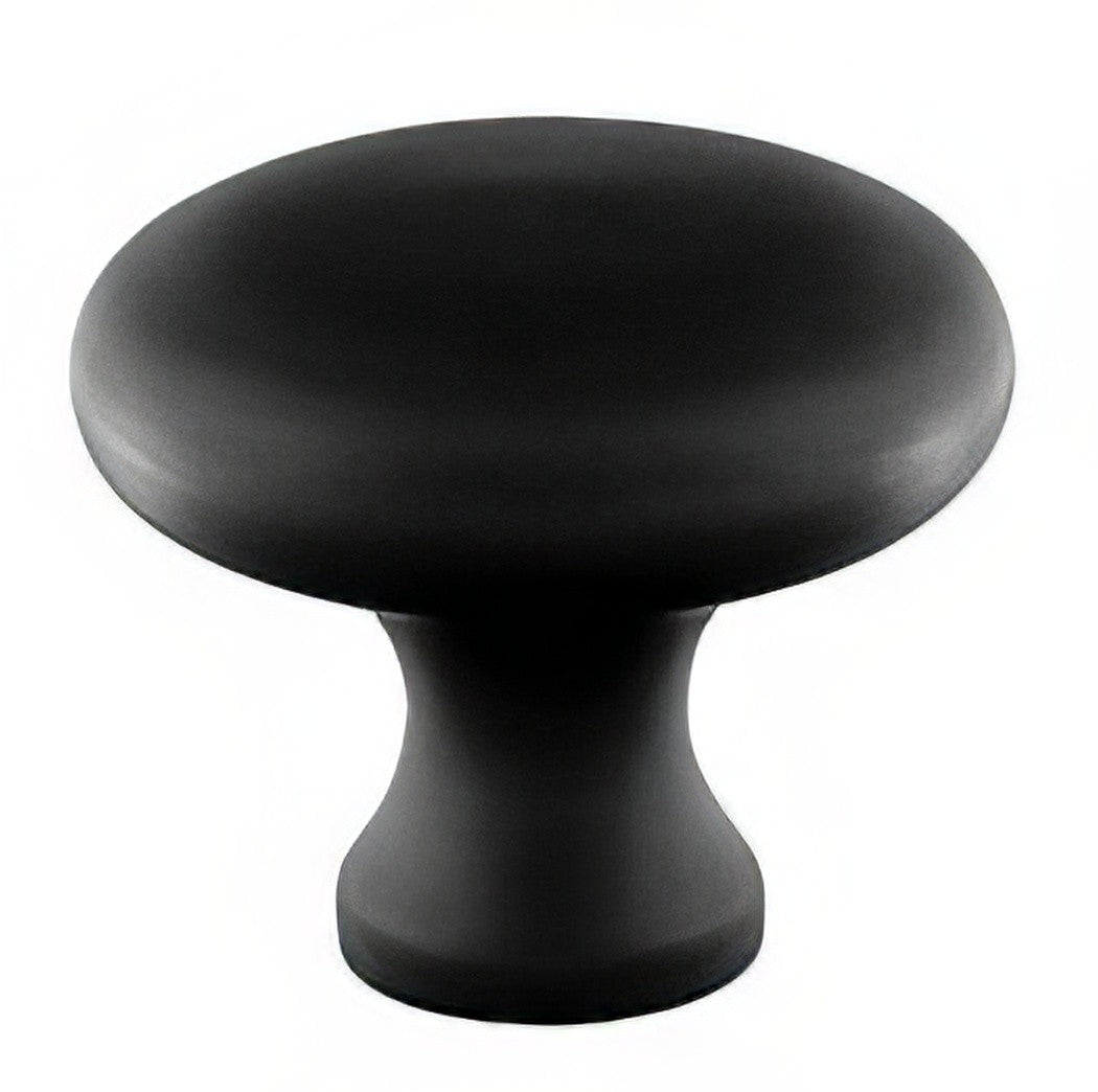 Emtek 86027US19 flat black cabinet knob