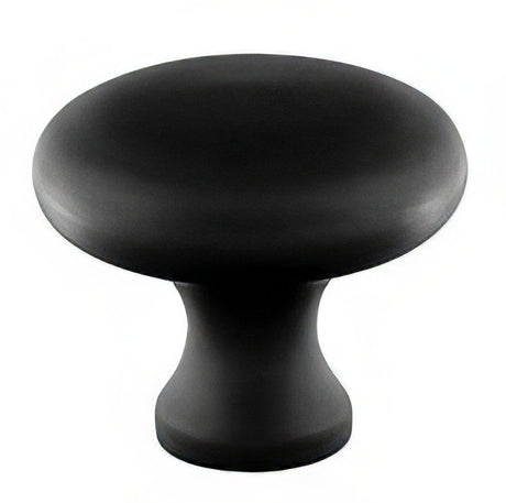 Emtek 86027US19 flat black cabinet knob