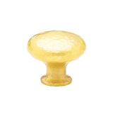Emtek 86037US4 satin brass cabinet knob