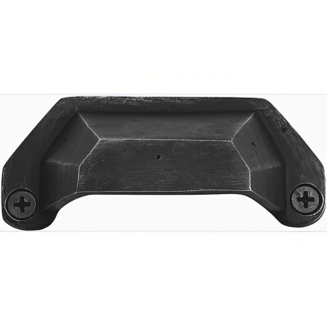 Emtek 86051FB flat black cup pull