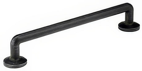 Emtek 86054FB flat black rod cabinet pull