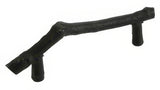 Emtek 86062FB flat black twig cabinet pull