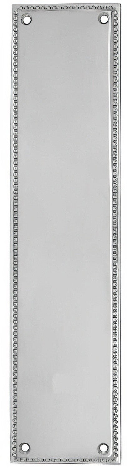 Emtek 86081US10B Designer Brass push plate, additional view