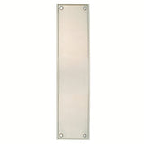 Emtek 86081US15 satin nickel push plate