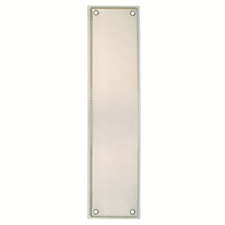 Emtek 86081US15 satin nickel push plate