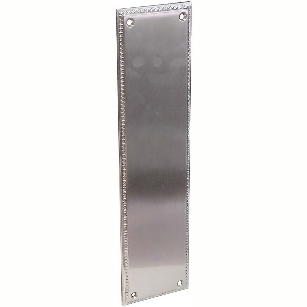 Emtek 86081US26 polished chrome push plate