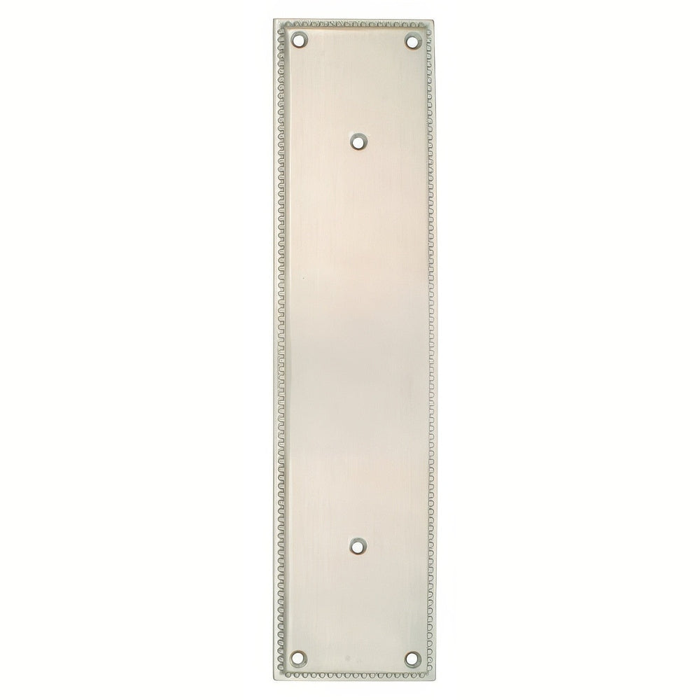 Emtek 86082US15 satin nickel pull plate