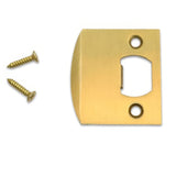 Emtek 86086US4 satin brass latchbolt