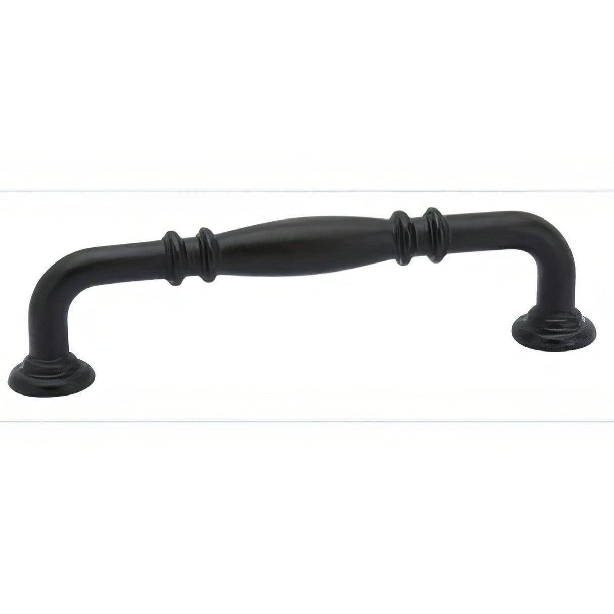 Emtek 86102FB flat black cabinet pull