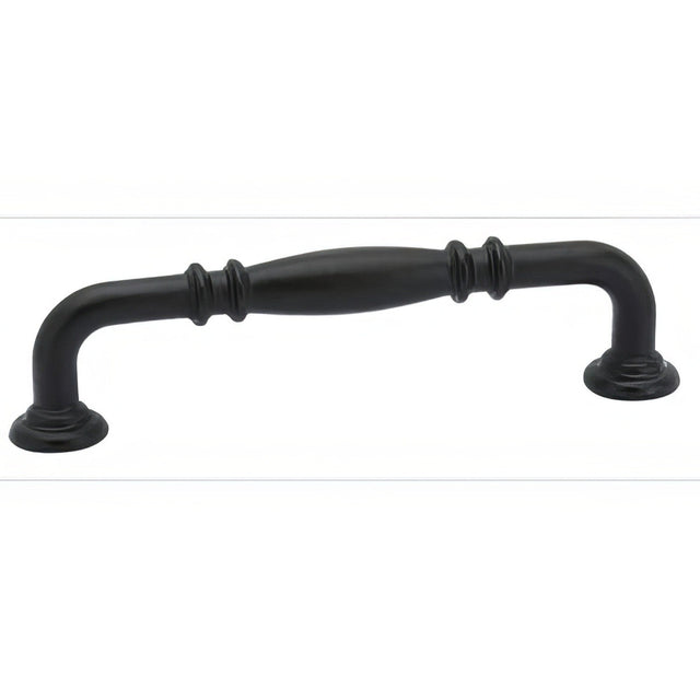 Emtek 86102FB flat black cabinet pull