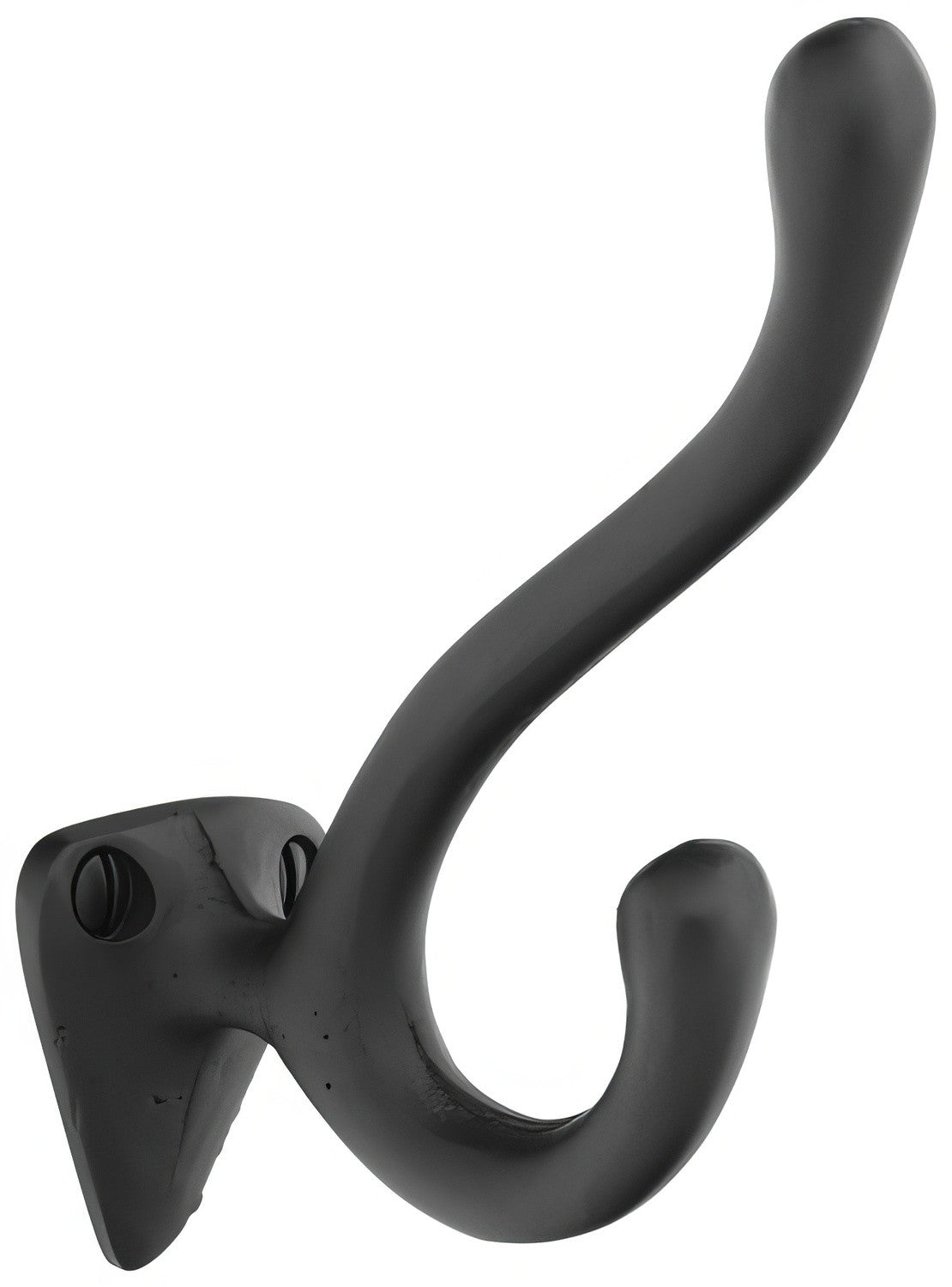 Emtek 86106FB flat black robe hook