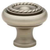 Emtek Rope 1" Solid Brass Cabinet Knob