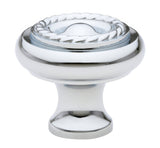 Emtek 86113US26 polished chrome cabinet knob