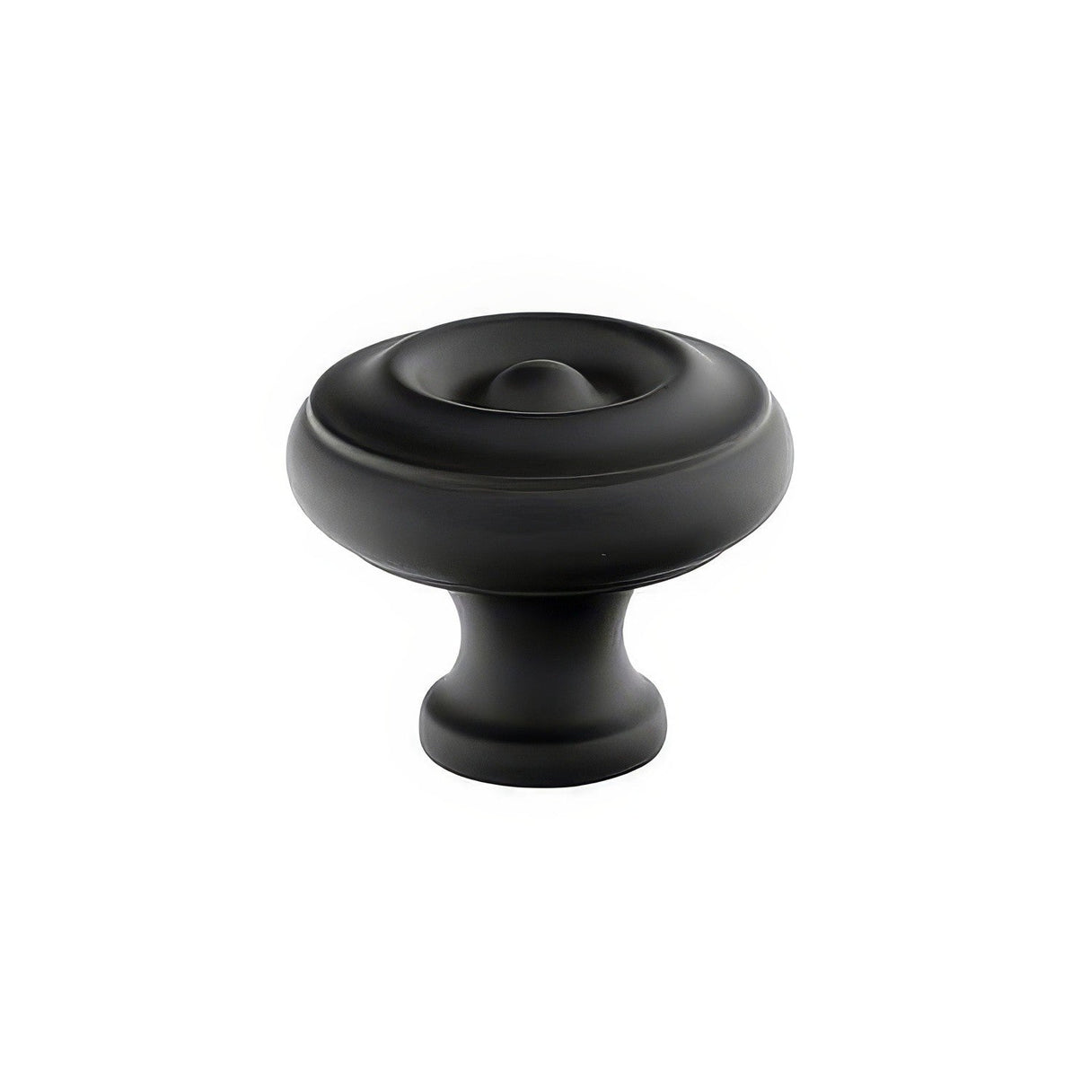 Emtek 86114US19 black cabinet knob