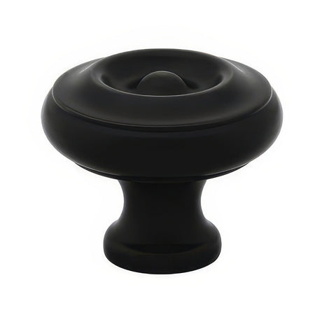 Emtek 86115US19 black cabinet knob