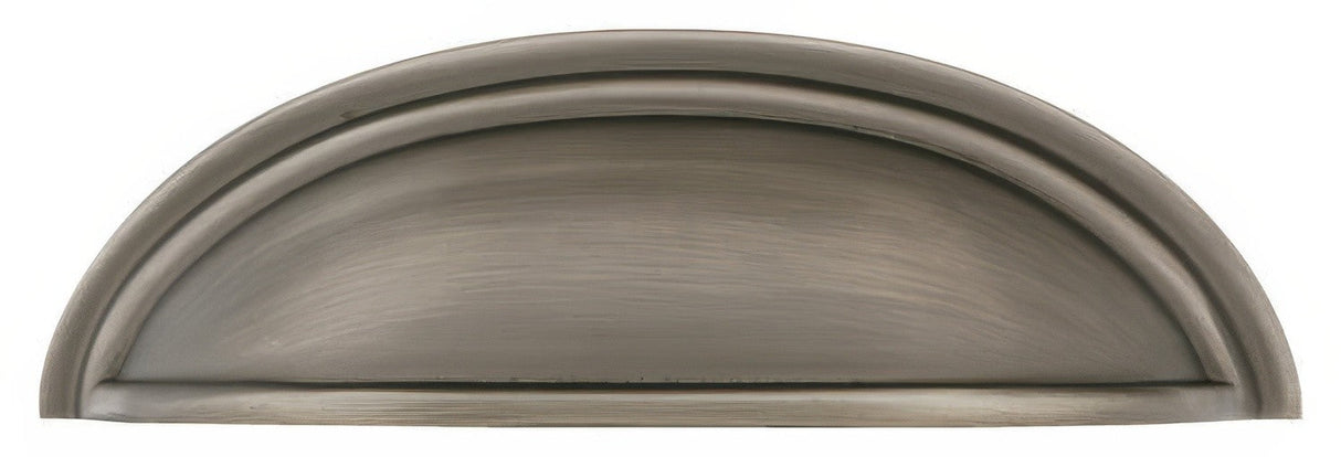 Emtek 86123US15A Classic Brass cup pull in satin stainless, additional view