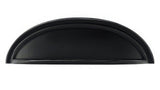 Emtek 86123US19 flat black cup pull