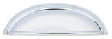 Emtek 86123US26 polished chrome cup pull