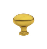 Emtek 86124US3 polished brass cabinet knob
