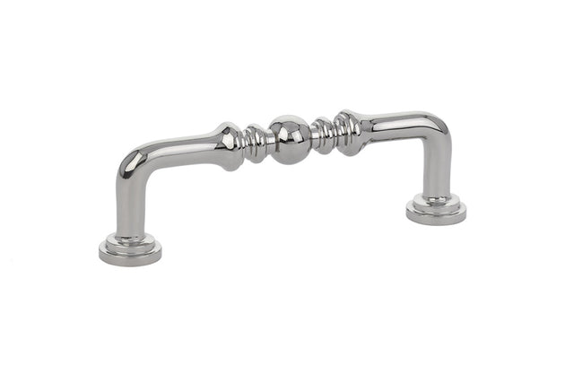Emtek 86129US14 Spindle Cabinet Pull with 3-1/2" Center To Center Polished Nickel Lifetime Finish