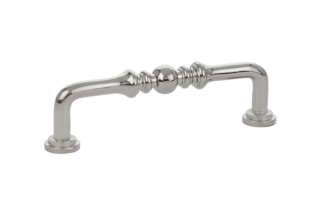 Emtek 86130US14 Spindle Cabinet Pull with 4" Center To Center Polished Nickel Lifetime Finish