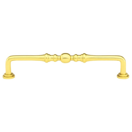 Emtek 86130US3 polished brass cabinet pull