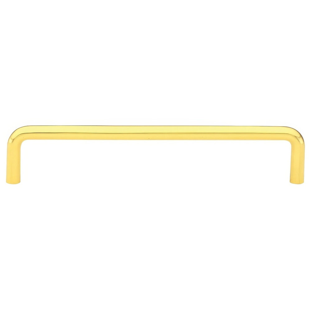 Emtek 86131US3 polished brass cabinet pull