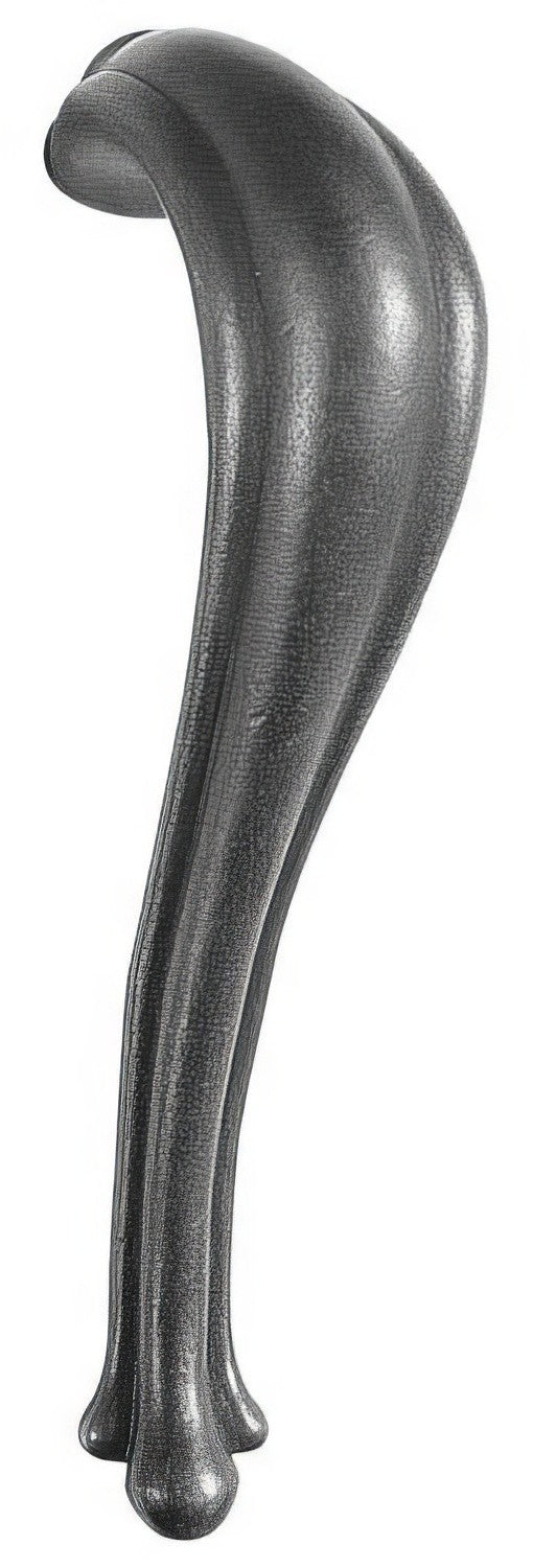 Emtek 86144RHFB flat black door pull