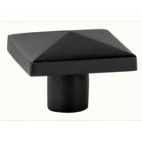 Emtek 86145FB flat black cabinet knob