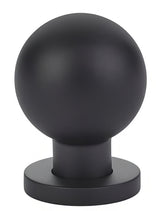 Emtek 86152US19 flat black cabinet knob