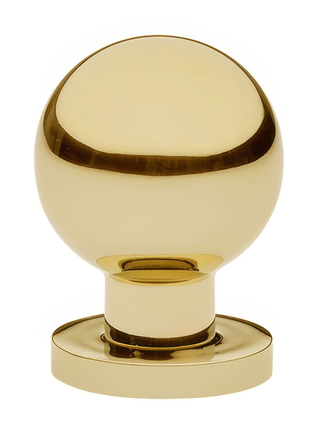 Emtek 86152US3NL unlacquered brass cabinet knob