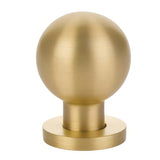 Emtek 86152US4 satin brass cabinet knob