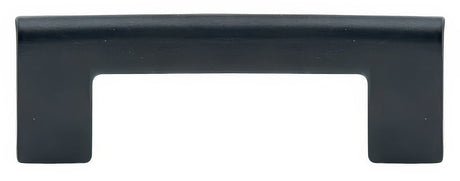 Emtek 86161US19 flat black bar cabinet pull