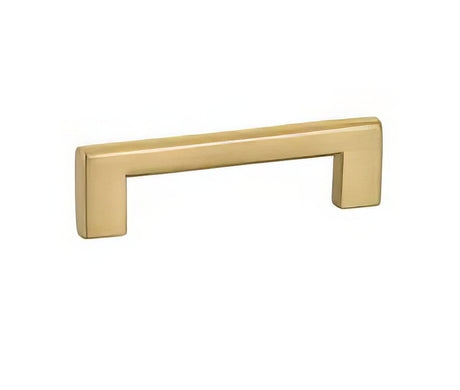 Emtek 86161US3NL unlacquered brass bar cabinet pull