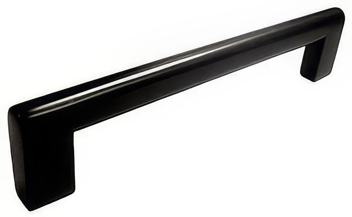 Emtek 86165US19 flat black bar cabinet pull