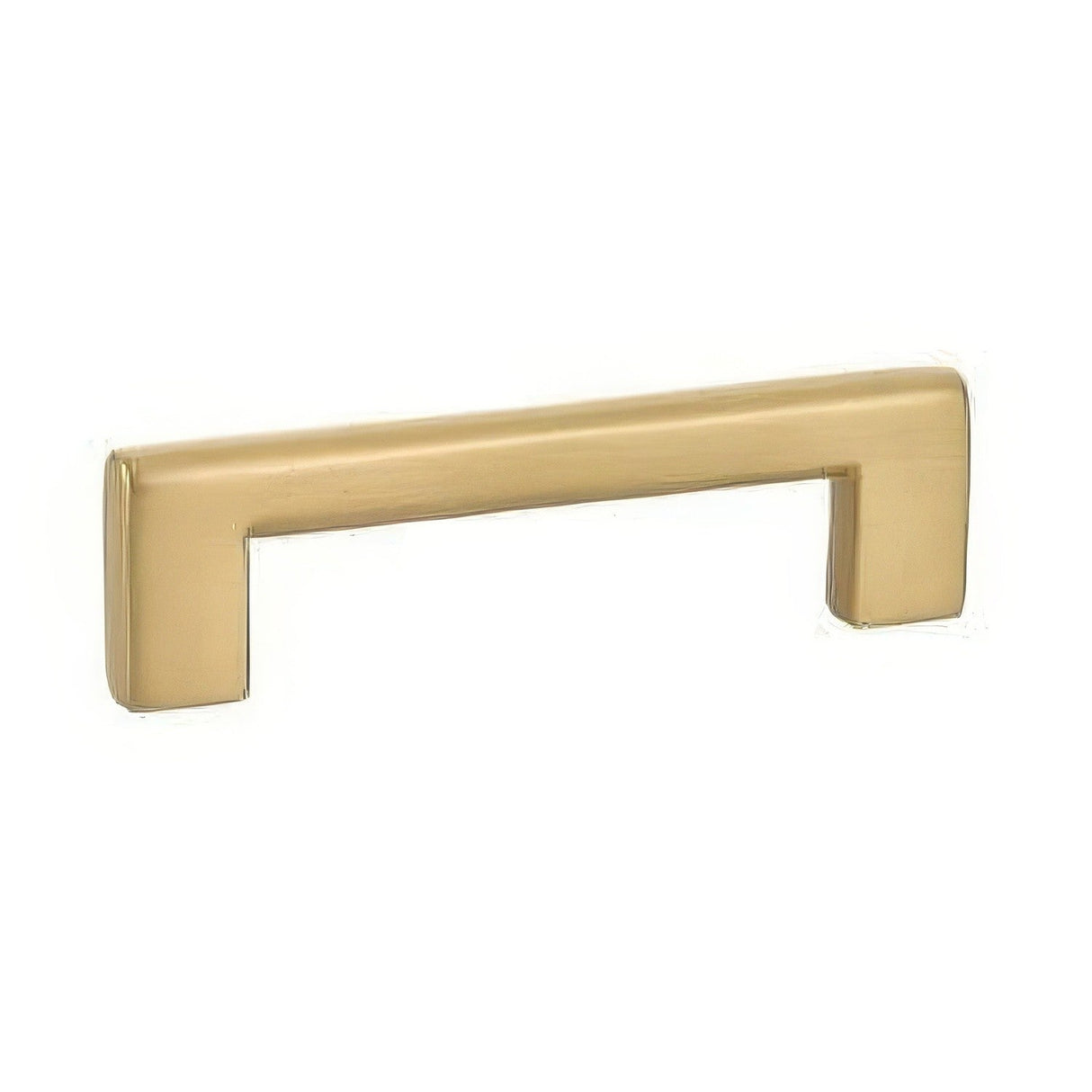 Emtek 86166US4 satin brass bar cabinet pull