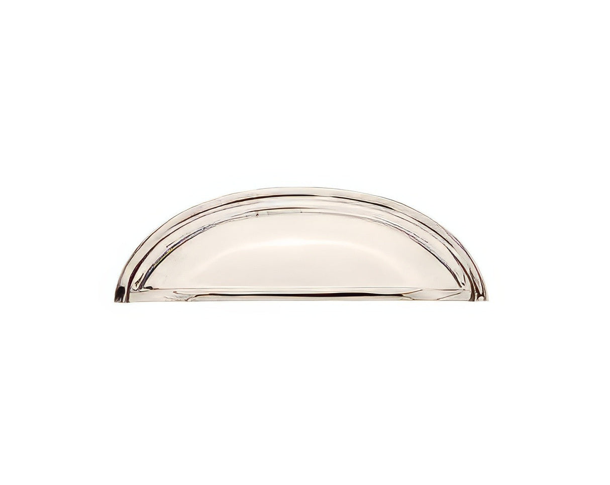 Emtek 86173US14 polished nickel cup pull