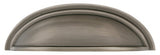 Emtek 86173US15A pewter cup pull