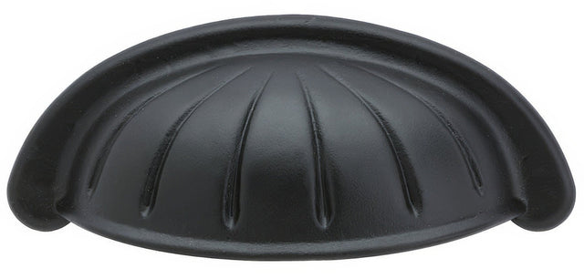 Emtek 86199FB flat black bin cabinet pull