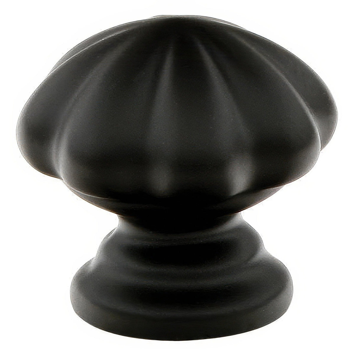 Emtek 86203US19 flat black cabinet knob
