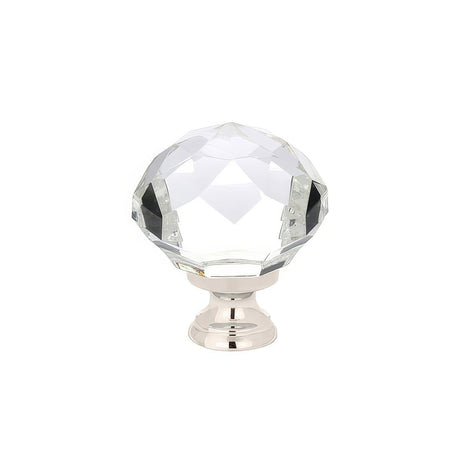 Emtek 86209US14 polished nickel cabinet knob
