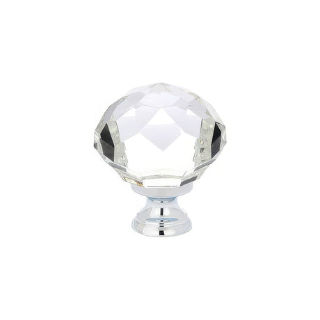 Emtek 86209US26 polished chrome cabinet knob