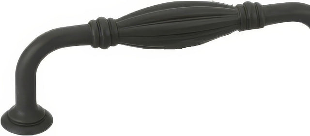 Emtek 86220FB flat black cabinet pull