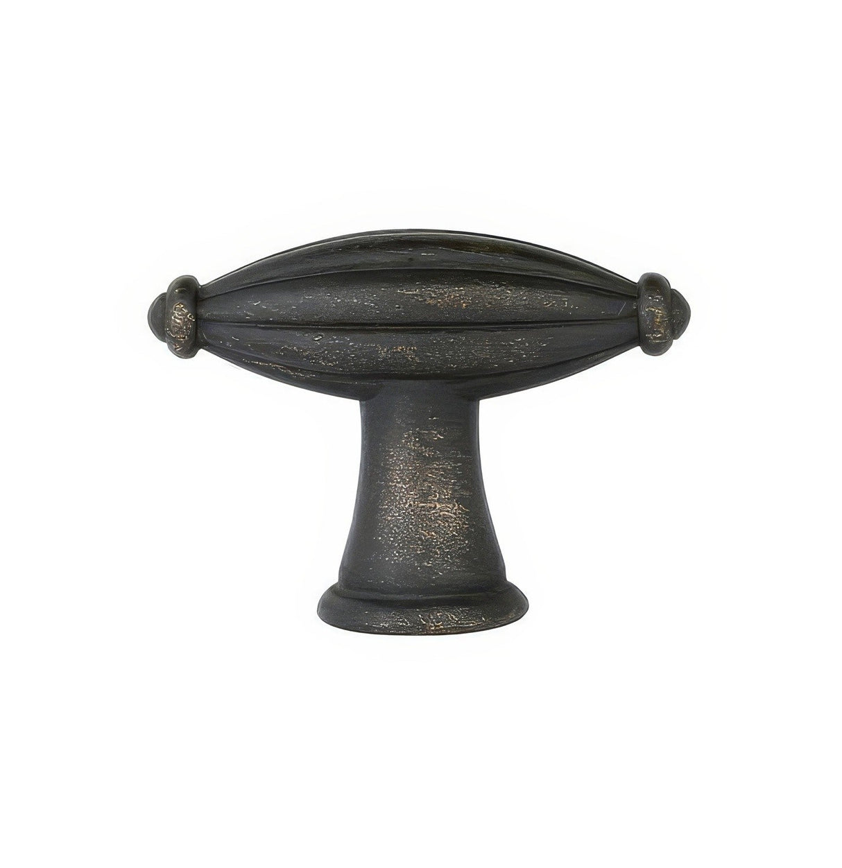 Emtek 86227MB medium bronze finger cabinet pull