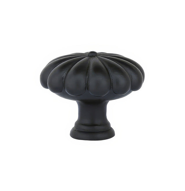 Emtek 86229FB flat black cabinet knob