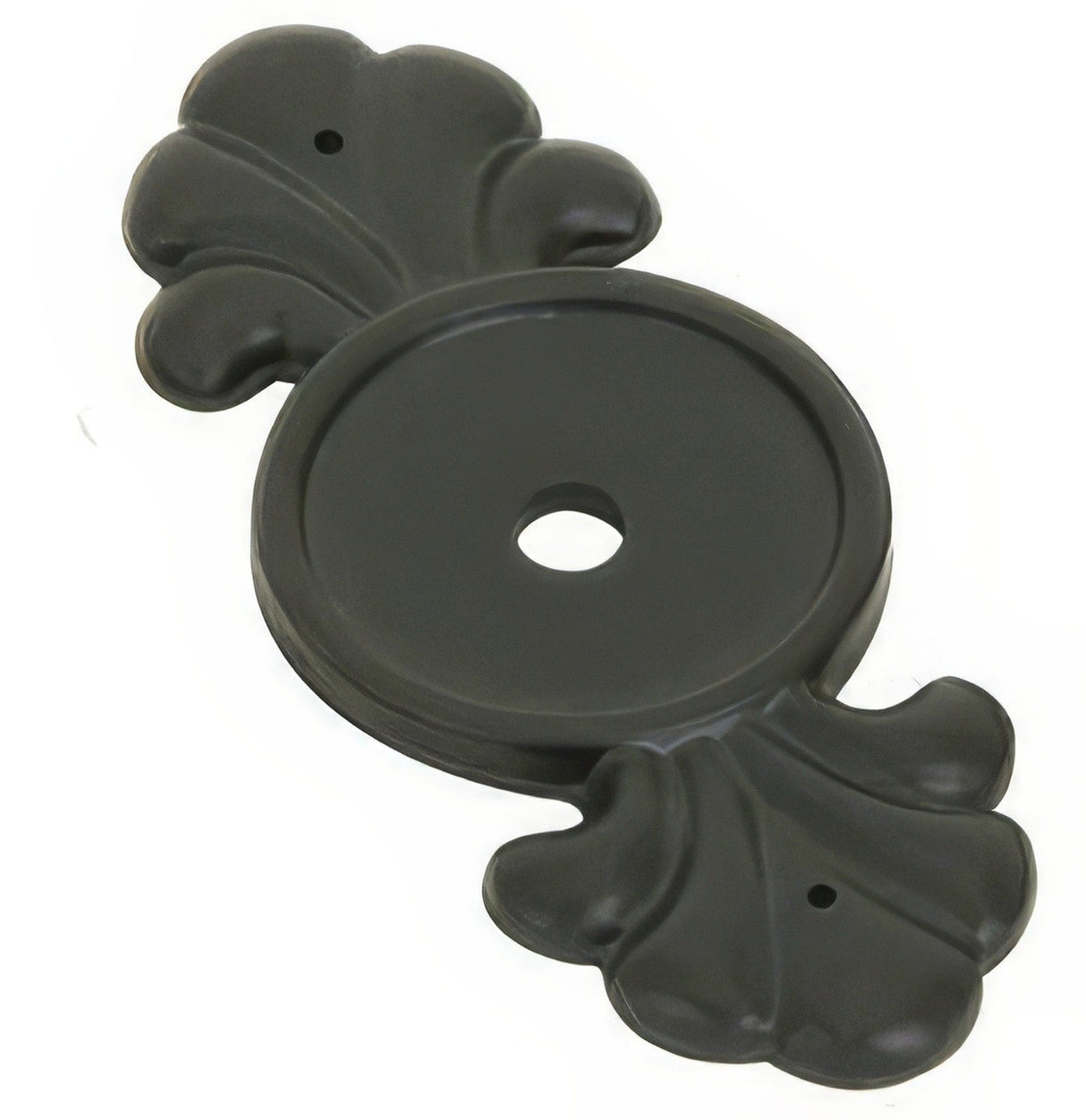 Emtek 86234FB flat black cabinet knob